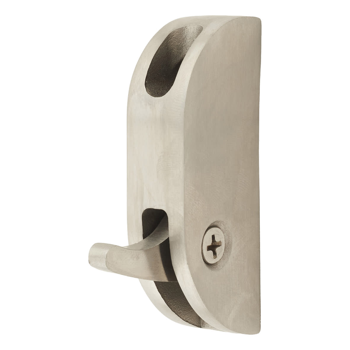 Anti-Ligature Single Coat Hook - 66 x 40mm - Satin Stainless Steel