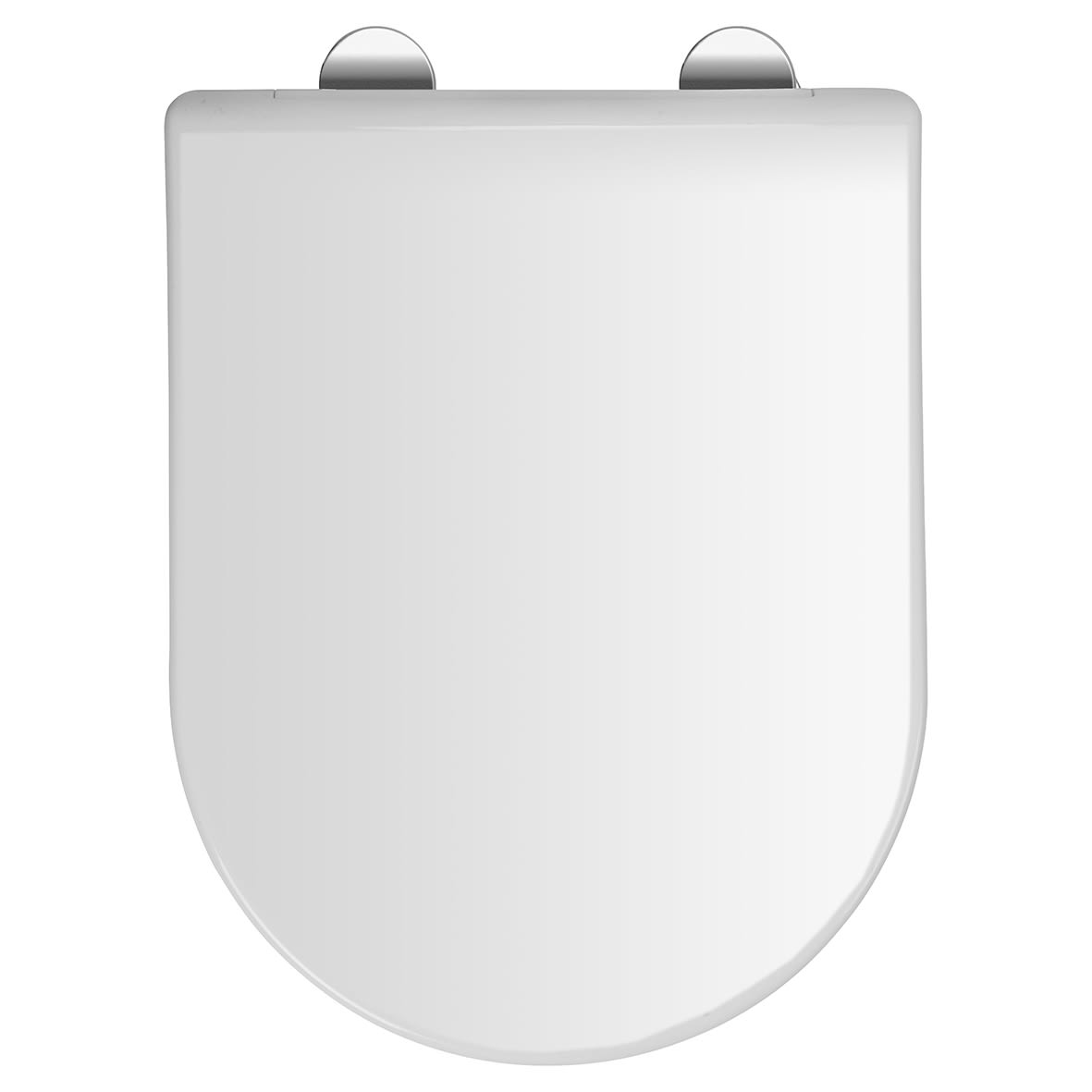 Malo Flexi-Fix Soft Close Toilet Seat - White