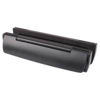 AR708A Letter Plate - 310 x 76mm - Black