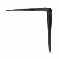London Pattern Shelf Bracket - 300 x 250mm - Black