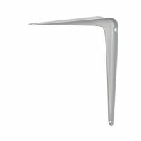 London Pattern Shelf Bracket - 200 x 150mm - Silver