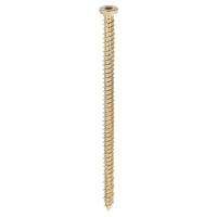 Concrete Screw - Countersunk - Yellow Passivated - 7.5 x 130mm - Pack of 100