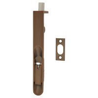 Lever Action Flush Bolt - 150 x 20mm - Fire Rated - Radius - Antique Brass