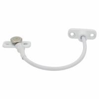 Perma Permanent Fixed Cable Window Restrictor - White