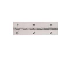 Continuous Piano Hinge - 1800 x 25 x 1mm - Polished Stainless Steel