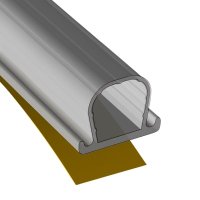 Clear Weather Strip - 6m Length - Transparent