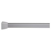 Shower Rail - Straight - Professional Profile - 800-1830mm Length - Silver