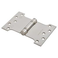 Max Parliament Hinge - 102 x 100 x 152 x 3.5mm - Polished Stainless Steel - Pair