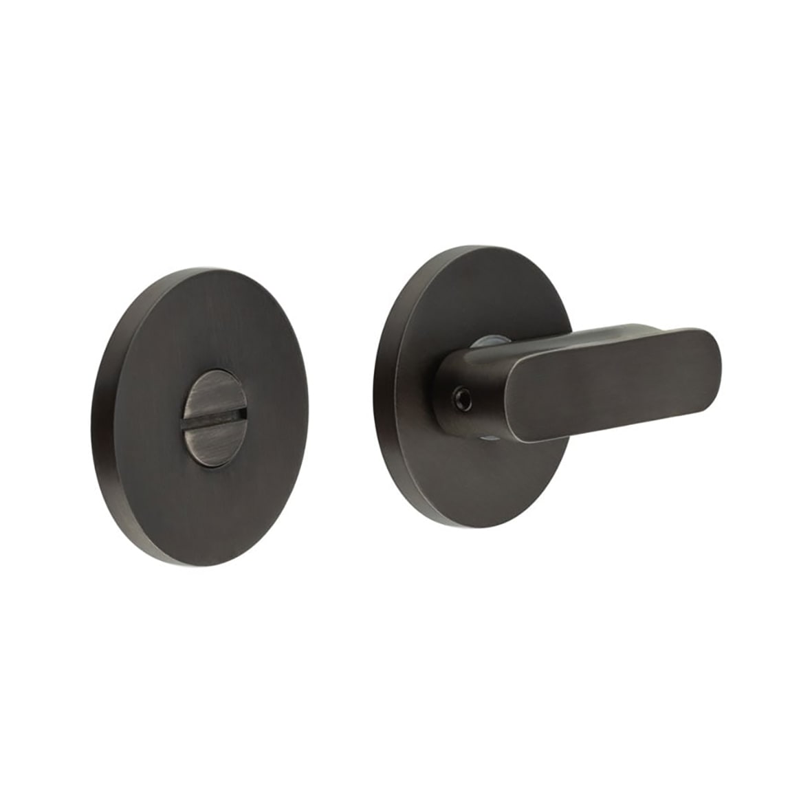 Bathroom Turn & Release - 54mm Diameter - Dark Bronze