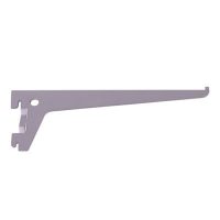 Single Slot Shelf Bracket - 150mm Length - Silver