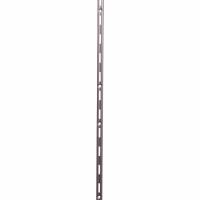 Single Slot Shelf Wall Upright - 1000mm Length - Silver