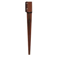 Drive In Spike - Bolt Secure - 75 x 75 x 750mm - Oxide Red