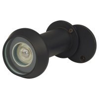 200° Fire Rated Door Viewer - Door Thickness 35-55mm - Black