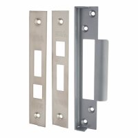 12.5mm Rebate Kit to suit to suittress:2007 5 Lever Sashlocks - Satin Chrome
