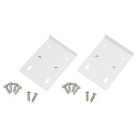 Cabinet Hinge Repair Plates - 55 x 10mm - White