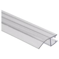 Clear PVC Shower Seal - Seal and Wipe - Suits 4-6mm Glass