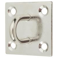 Staple on Plate - 50 x 50 x 6mm - 316 Stainless Steel