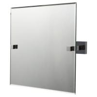 Chester Bathroom Mirror - Square - 380 x 380 x 90mm - Polished Chrome