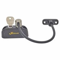 Pro-5 Key-Locking Cable Window Restrictor - Black