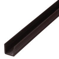 Sash Window PB Channel - 3000mm Length - Brown