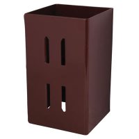 Fence Post Extender - 180 x 75 x 75mm - Brown Powder Coated