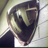 Hemisphere Half Dome Interior Acrylic Convex Mirror - 600mm Diameter