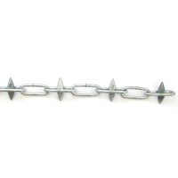 Alternate Link Spike Chain - 6mm Link - 5m Chain - Galvanised