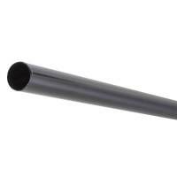 19mm Round Steel Hanging Rail Tube - 1219mm Length - Black