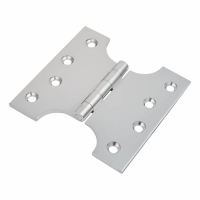 Parliament Hinge - 100 x 50 x 100mm - Polished Chrome - Pair