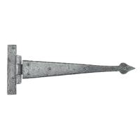 Arrow Head Door Tee Hinge - 305 x 121mm - Pewter
