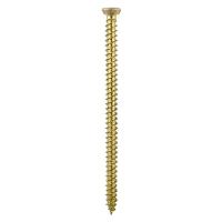 Concrete Screw - Countersunk - Yellow Passivated - 7.5 x 110mm - Pack of 100