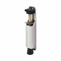 Foot Operated Door Holder - 180mm Closed Height - Polished Chrome