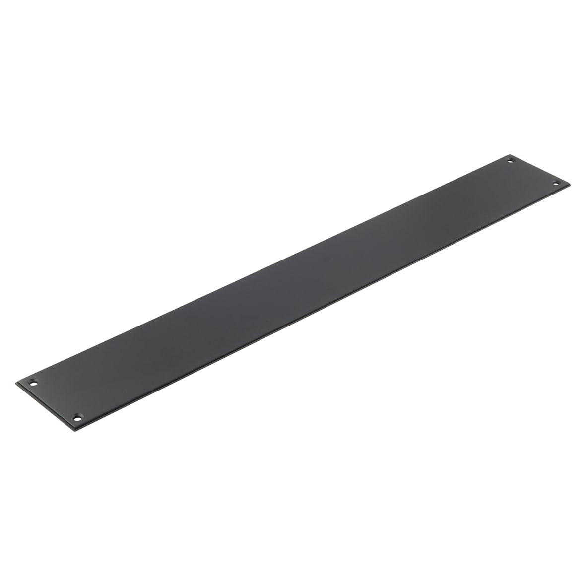 316 Stainless Steel Finger Plate - 550 x 74 x 3mm - Black