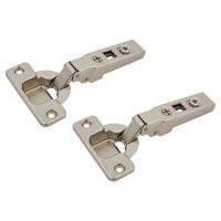 CLIP Cabinet Hinge - 100° - Un-Sprung - Overlay - Zinc Plated - Pair