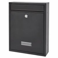 Trent Mailbox - 260 x 340 x 88mm - Black