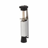 Foot Operated Door Holder - 120mm Closed Height - Polished Chrome