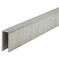 91 Series Narrow Crown Staples - 15mm Length - Galvanised - Pack of 1000