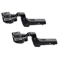 CLIP Top Thick Door Soft Close Cabinet Hinge - 95° - Inset - Black Onyx - Pair