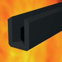 30 Minute Intumescent Glazing Seal For Fire Doors - FD30 - 100mm Length - Black