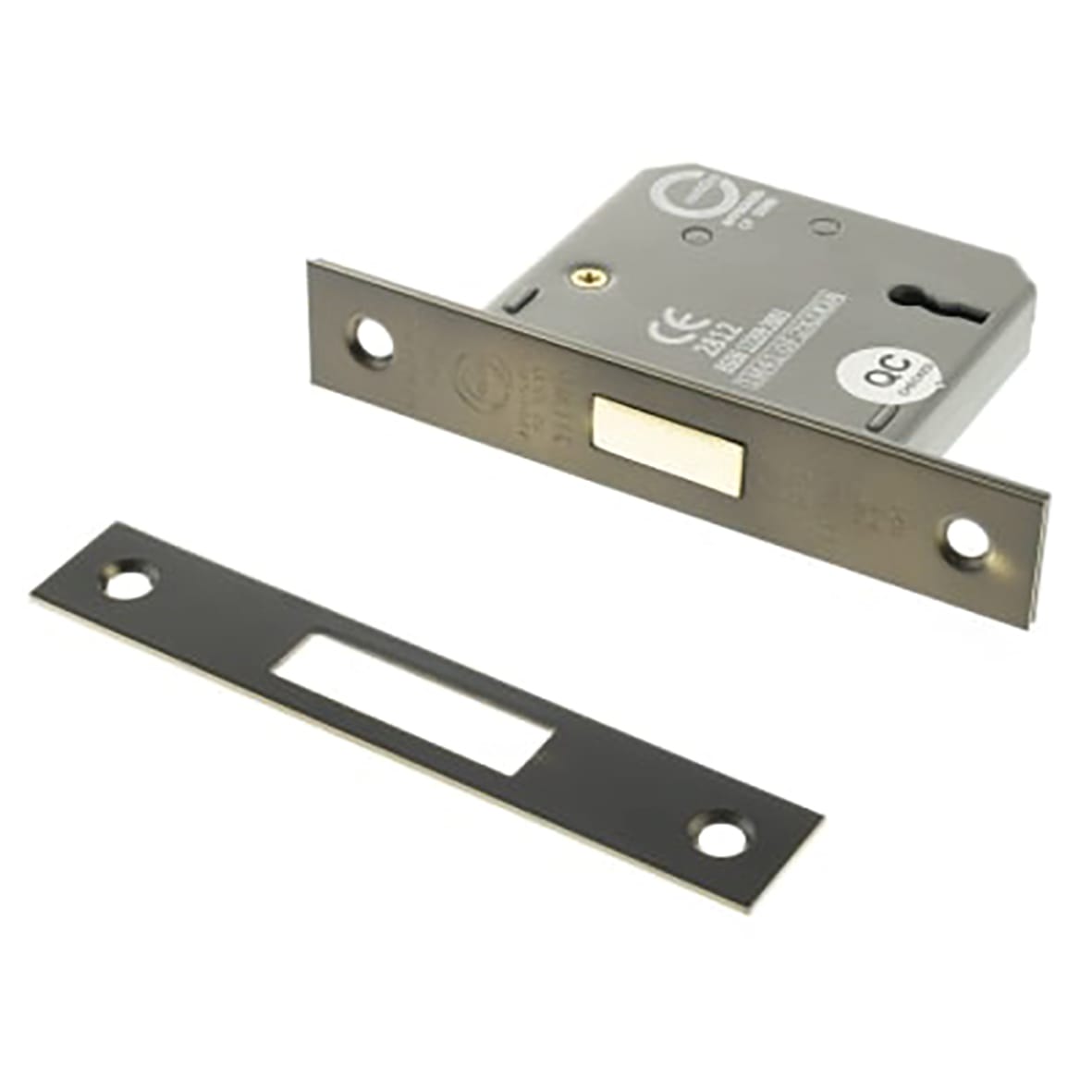 3 Lever Deadlock - 67mm Case - 44mm Backset - Urban Dark Bronze