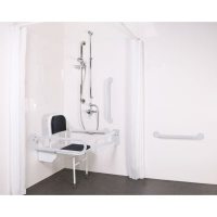 Doc M Shower Pack - Exposed Valve - White