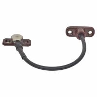 Perma Permanent Fixed Cable Window Restrictor - Brown