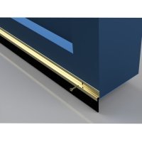 Garage Door Seal 50mm - 2134mm Length - Gold