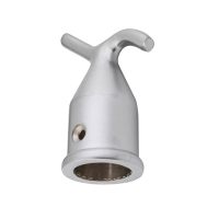 Window Opening Pole Hook - 72 x 35mm - Satin Chrome