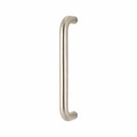 316 Satin Stainless Steel 22mm D-Bar Door Pull Handle - Bolt Fix - 250mm Centres