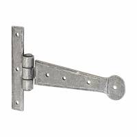 Door Tee Hinge - 152 x 102mm - Pewter - Pair