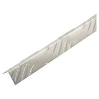 1000mm Aluminium Angle - Equal Sided - 23.5 x 23.5 x 1.5mm - Checker Plate 5 Bar Tread - Raw