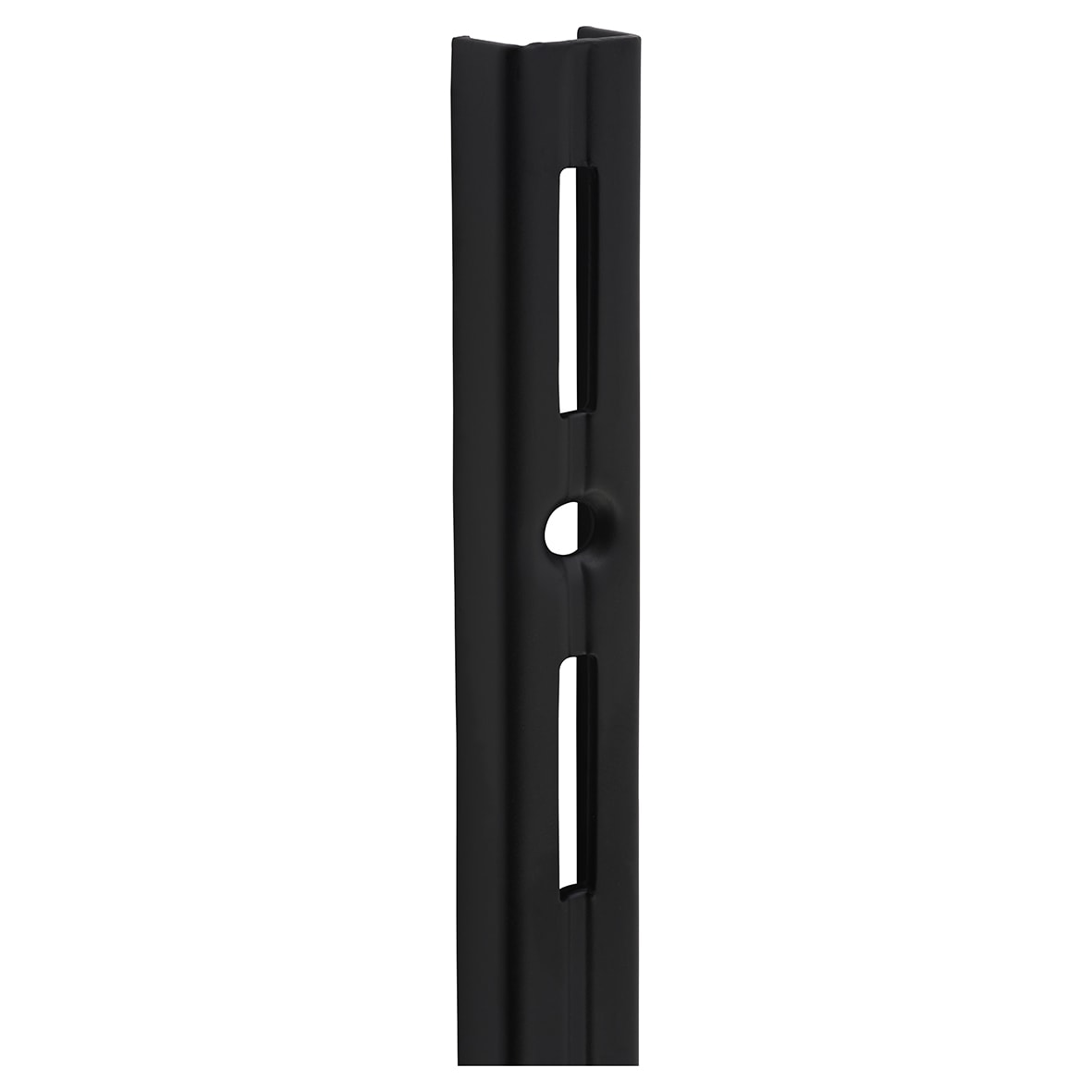 Single Slot Shelf Wall Upright - 1000mm Length - Black