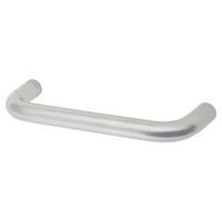 10mm D-Bar Cabinet Pull Handle - 96mm Centres - Polished Chrome