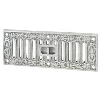 Decorative Hit & Miss Vent - 225 x 82mm - Polished Lacquered